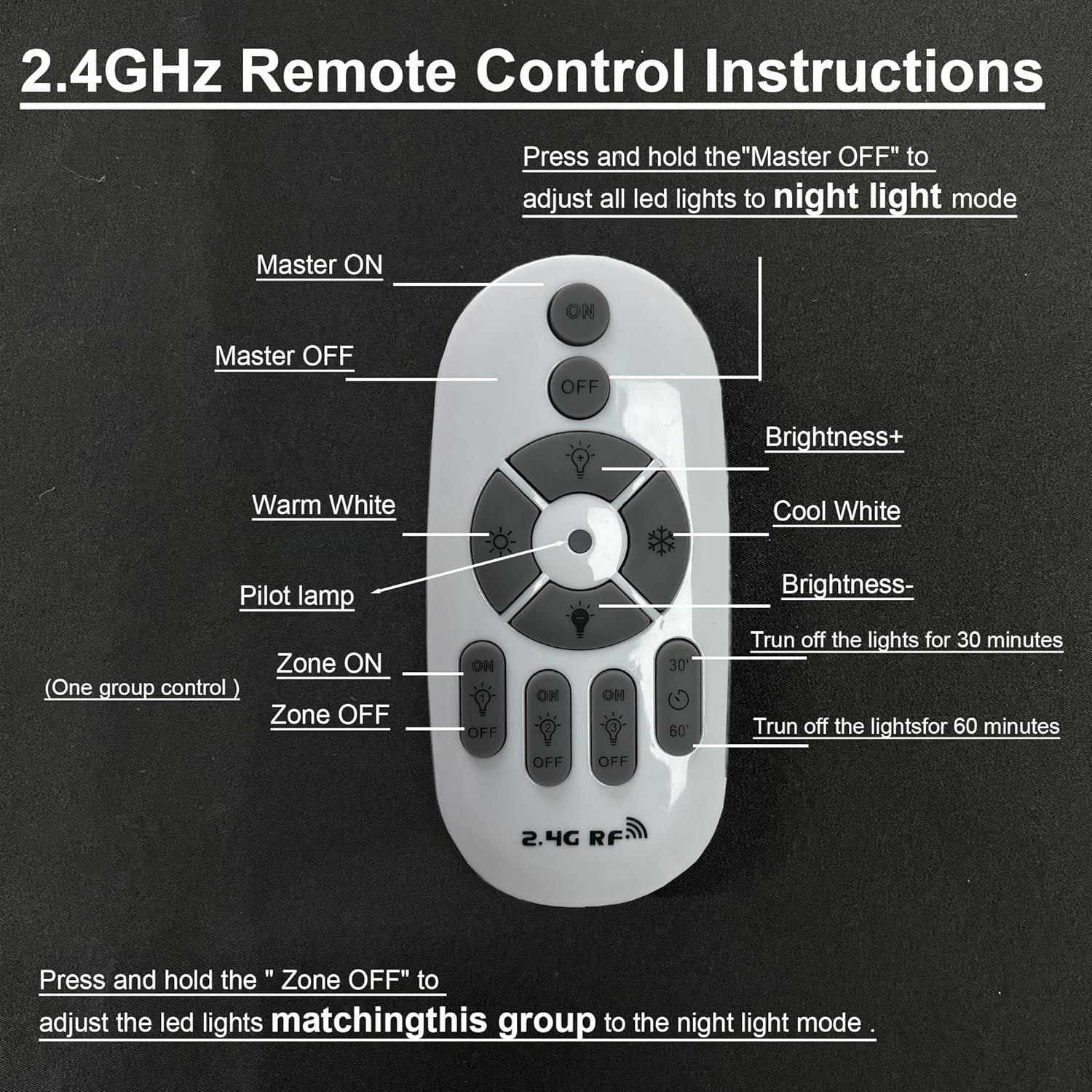 Adjustable Height H Track Pendant Light with Remote Control and Dimmable Bulbs