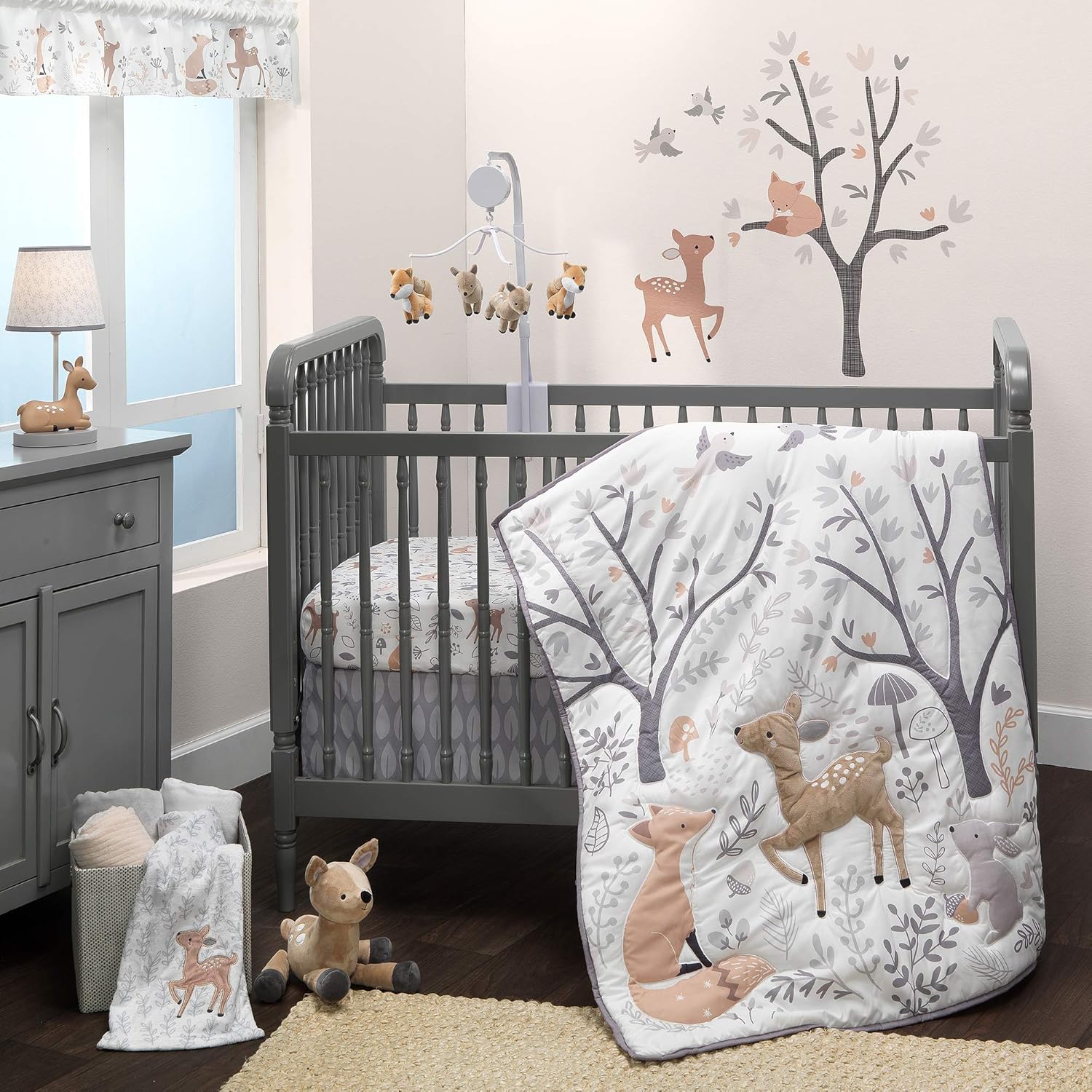Bedtime Originals 3-Piece Crib Bedding Set Deer Park