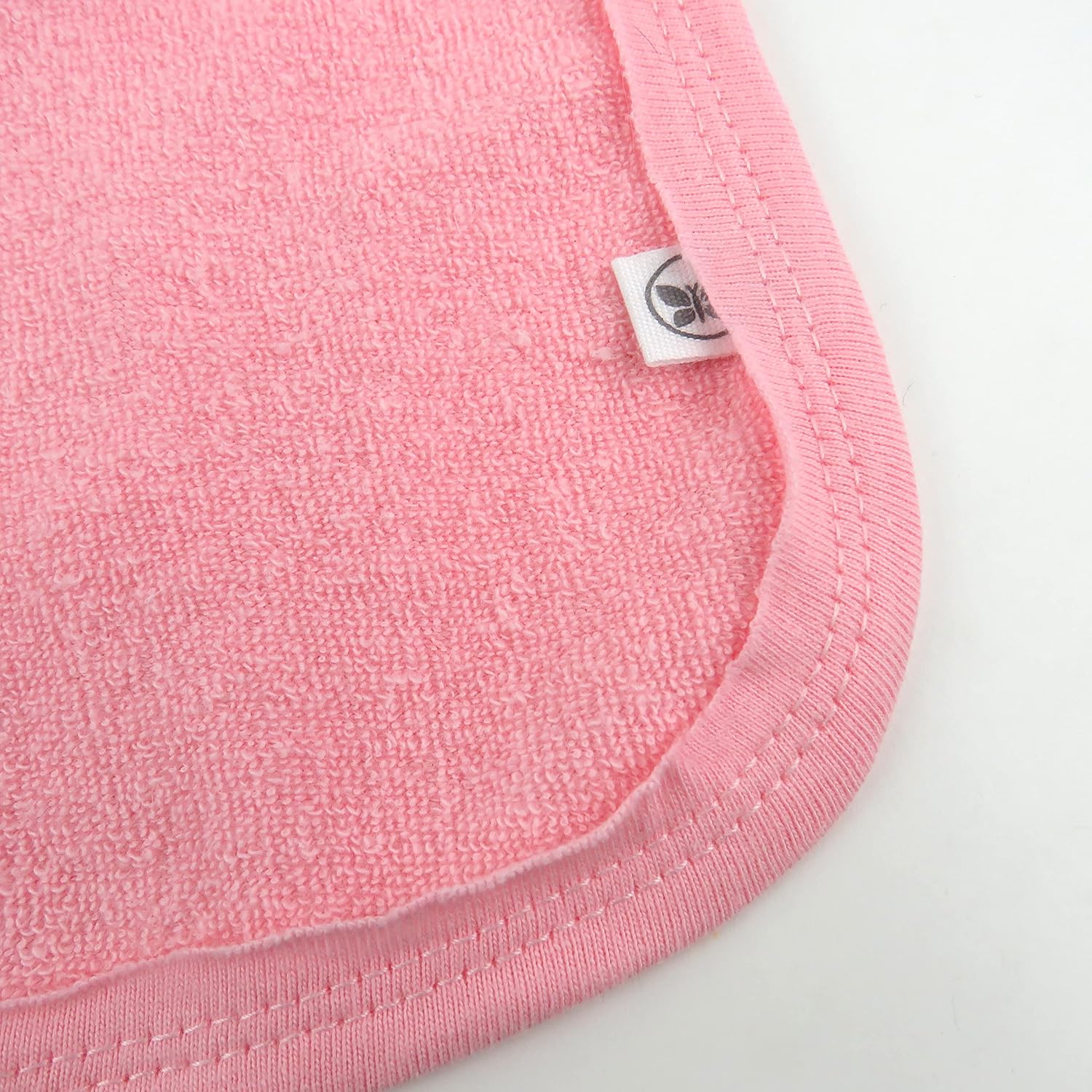 HonestBaby 10-Pack Organic Cotton Wash Cloths Rainbow Pinks