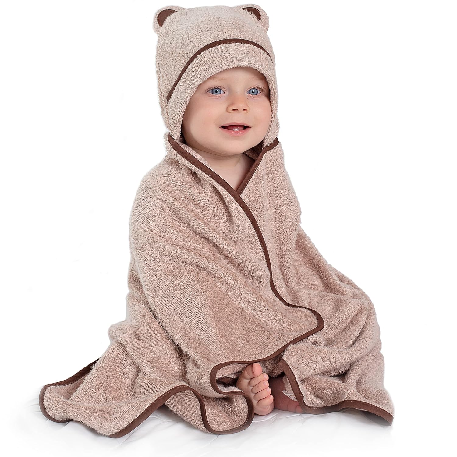 Premium Baby Bath Towel with Bamboo Hood