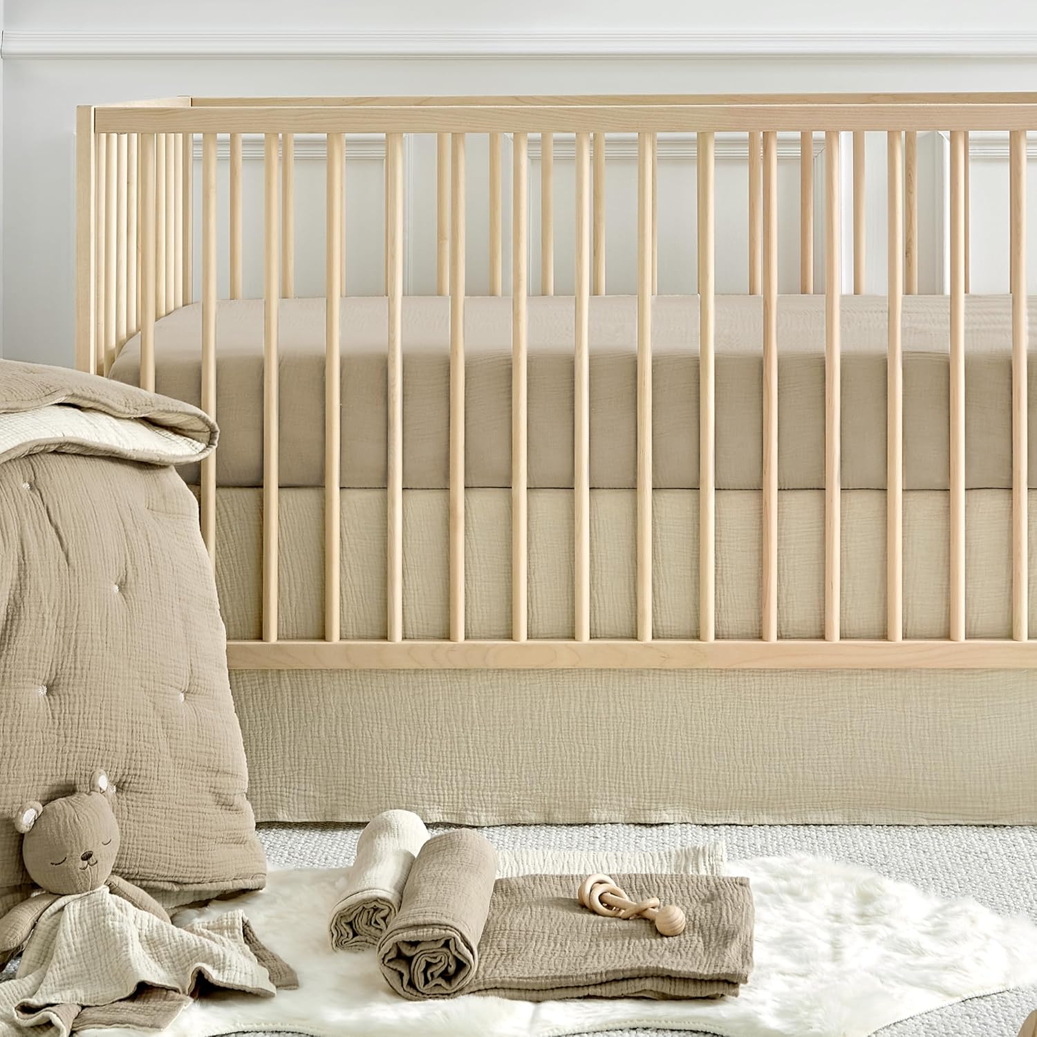 Levtex Baby Cloud Muslin Crib Sheet Set 1