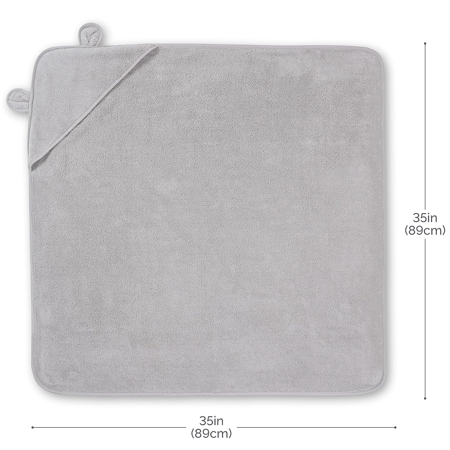 Natemia Premium Hooded Baby Bath Towel - Organic Cotton Soft Luxurious